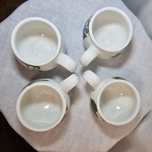Pomona Port Meirion Fruit Cups x4 Vintage Made in England - Picture 5 of 5